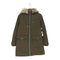 バックナンバー BACK NUMBER ファー中綿モッズコート レディース JPN:M