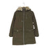 バックナンバー BACK NUMBER ファー中綿モッズコート レディース JPN:M