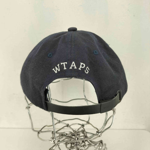 ダブルタップス WTAPS フロントロゴ刺繍 6パネルキャップ メンズ X