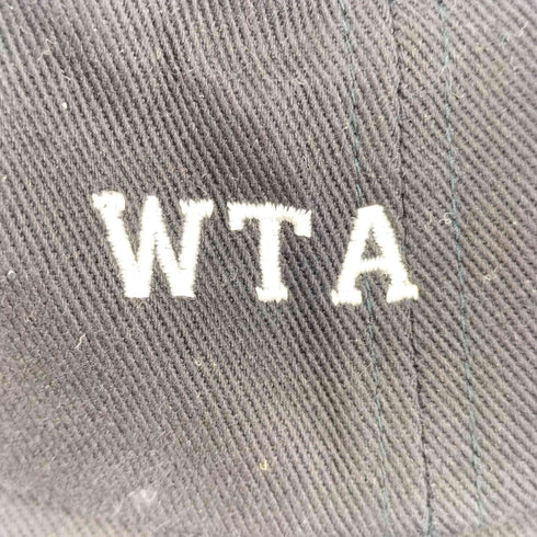 ダブルタップス WTAPS フロントロゴ刺繍 6パネルキャップ メンズ X