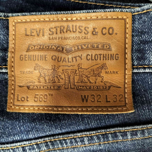リーバイス Levis BIG E ルーズストレート ストレッチデニム メンズ US:32-33