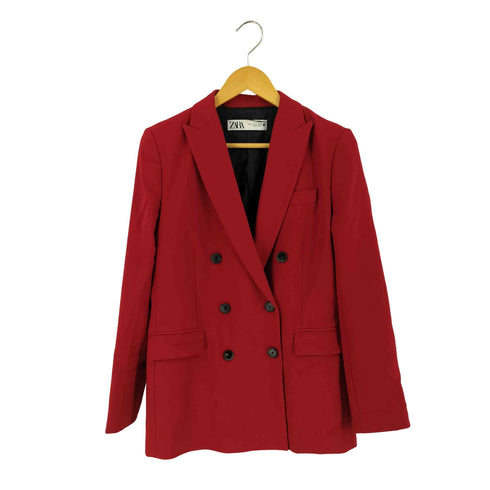ザラ ZARA ダブルブレスト ブレザー ジャケット レディース import:S
