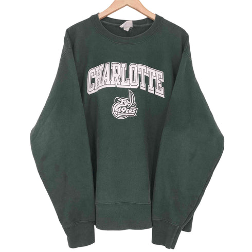 チャンピオン Champion 00s reverse weave カレッジロゴプリント 裏起毛 スウェット メンズ import:L