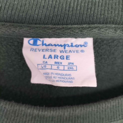チャンピオン Champion 00s reverse weave カレッジロゴプリント 裏起毛 スウェット メンズ import:L