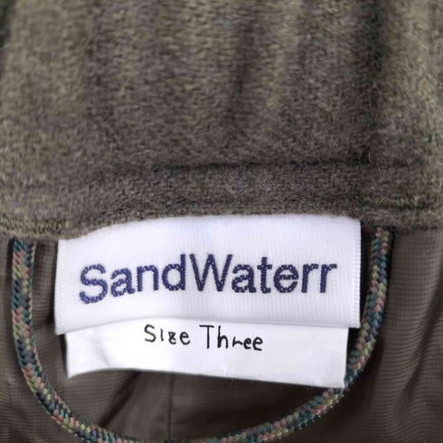 SandWaterr RESEARCHED WIDE EASY SLACKS メンズ 3