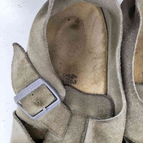 ビルケンシュトック BIRKENSTOCK LONDON ロンドン スウェードレザー シューズ ナロー幅 幅狭 メンズ JPN:27