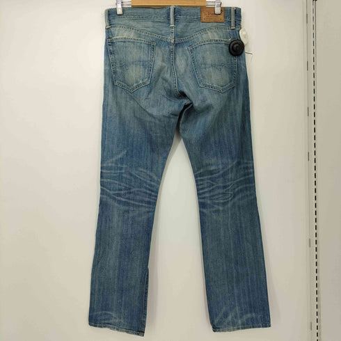 ポロラルフローレン POLO RALPH LAUREN HAMPTON STRAIGHT ジッパーフライ ストレート ダメージデニム メンズ 33/32