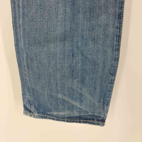 ポロラルフローレン POLO RALPH LAUREN HAMPTON STRAIGHT ジッパーフライ ストレート ダメージデニム メンズ 33/32