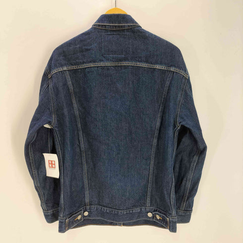 リーバイス Levis 40周年記念モデル 裏地ペイズリー バンダナ 3rd デニム トラッカー ジャケット 濃絹 メンズ import:XS