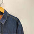 リーバイス Levis 40周年記念モデル 裏地ペイズリー バンダナ 3rd デニム トラッカー ジャケット 濃絹 メンズ import:XS