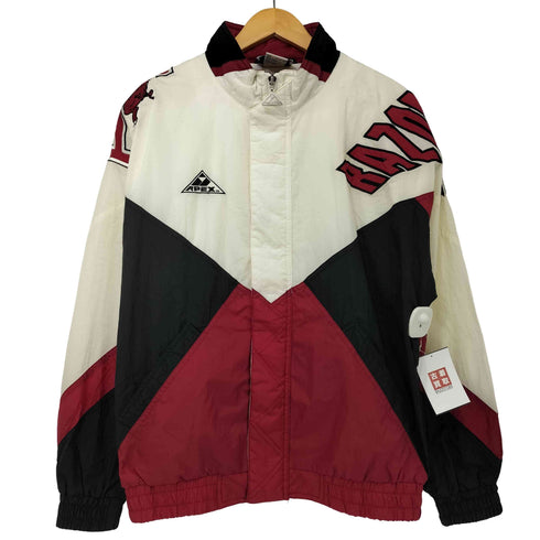 APEXONE 90s 短丈 マルチカラー ナイロン ジャケット メンズ import:M