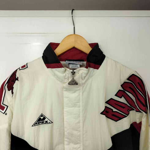 APEXONE 90s 短丈 マルチカラー ナイロン ジャケット メンズ import:M