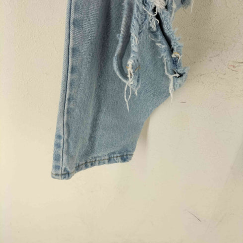 PONY STONE クラッシュデニムパンツ レディース 8
