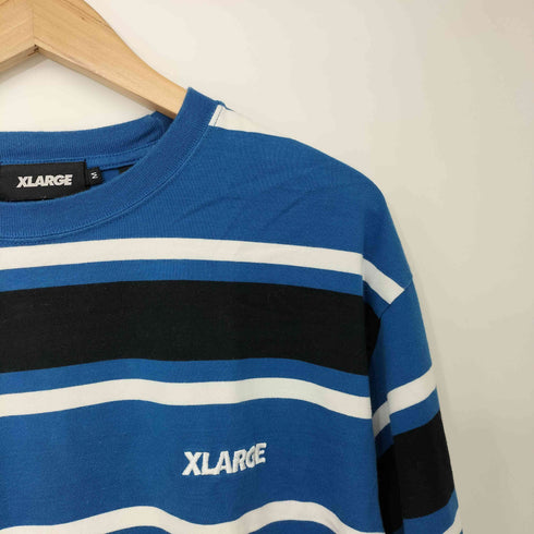 エクストララージ XLARGE STANDARD LOGO BORDER L/S TEE ボーダー メンズ JPN:M