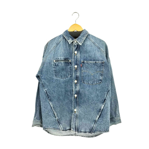 リーバイス Levis フロントボタン ロングスリーブ デニムジャケット レディース XXS