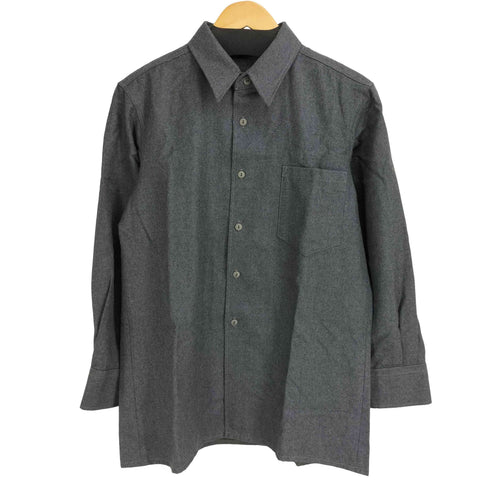 イッセイミヤケ ISSEY MIYAKE 70-80S 初期タグ ウール L/S シャツ メンズ
