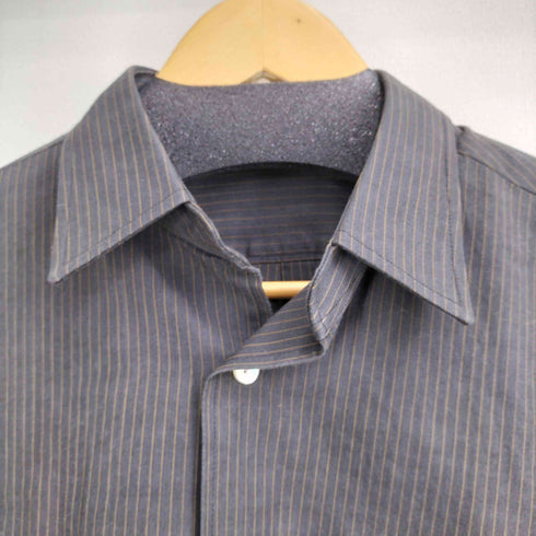 イッセイミヤケ ISSEY MIYAKE 80S 筆タグ ストライプ L/S シャツ メンズ