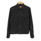リーバイス Levis ブラック デニムトラッカージャケット メンズ import:M