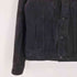 リーバイス Levis ブラック デニムトラッカージャケット メンズ import:M
