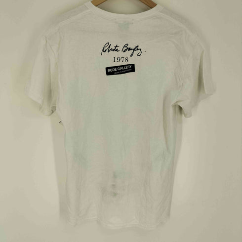 ルードギャラリー RUDE GALLERY ミュージシャン アーティスト プリント S/S クルーネック Tシャツ メンズ import:M