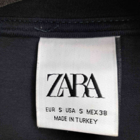ザラ ZARA ハーフジップトレーナー メンズ import:S