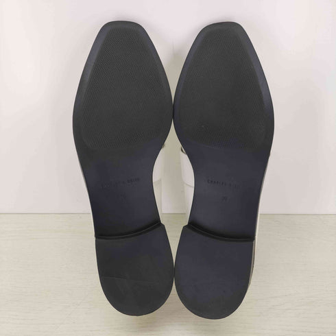 チャールズアンドキース CHARLES&KEITH クラシックスクエアトゥローファー レディース JPN:38