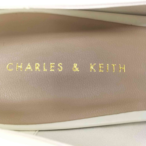 チャールズアンドキース CHARLES&KEITH クラシックスクエアトゥローファー レディース JPN:38
