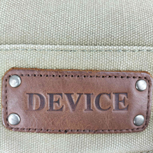DEVICE キャンバスバックパック メンズ