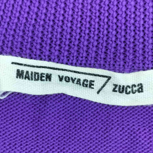 ズッカ ZUCCa MAIDEN VOYAGE ナイロン100 ドライバーズニット レディース JPN:M