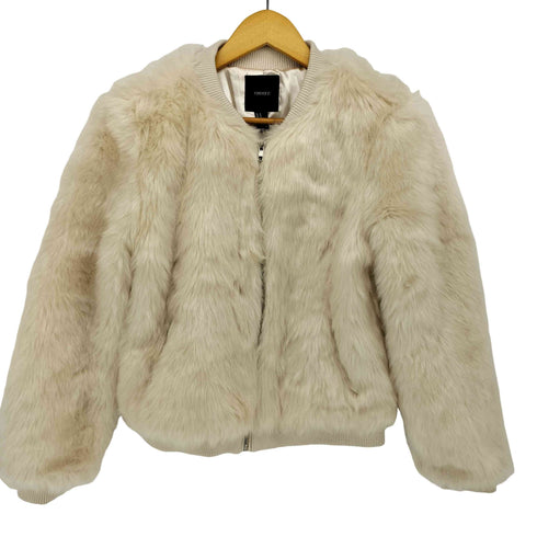 フォーエバー21 FOREVER 21 ファー ジップアップ ブルゾン Y2K レディース import:M