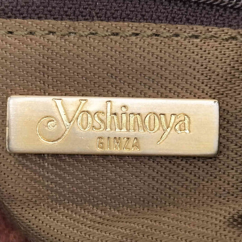 ギンザヨシノヤ GINZA Yoshinoya 2WAY レザーショルダーバッグ レディース