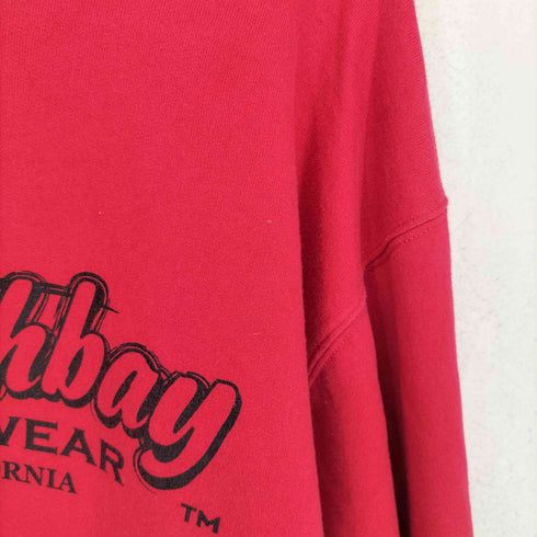 ヘインズ Hanes 90s 刺繍タグ ロゴプリント クルーネックスウェットトレーナー メンズ import:M