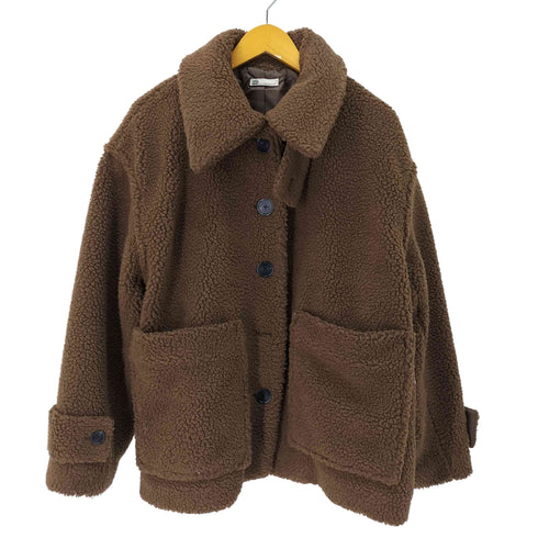 クラシカルエルフ CLASSICAL ELF 纏う大人ボアが包み込む♪ボアショートブルゾン レディース import:L