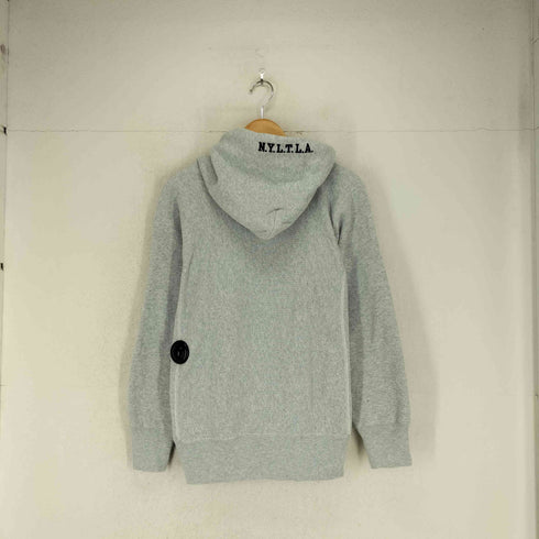 ステューシー Stussy REVERSE WEAVE フロントパイル刺繍プルオーバーパーカー メンズ M