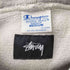 ステューシー Stussy REVERSE WEAVE フロントパイル刺繍プルオーバーパーカー メンズ M