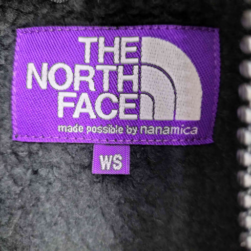 ノースフェイスパープルレーベル THE NORTH FACE PURPLE LABEL リブ切替 ボア ハーフジップ アノラック パーカー レディース WS