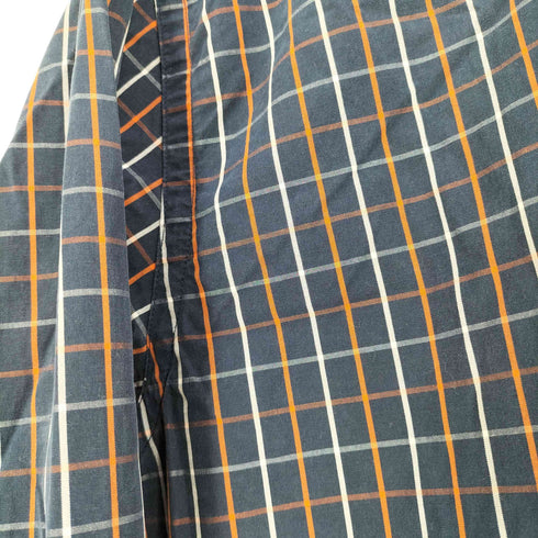 トミーヒルフィガー TOMMY HILFIGER 80S TWO PLY COTTON チェック BD シャツ メンズ import:L