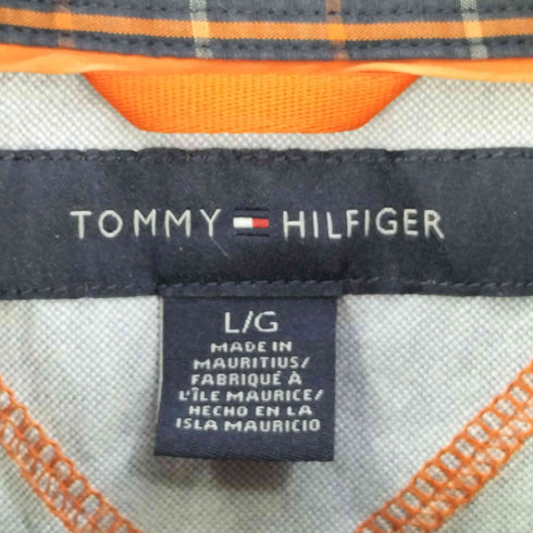 トミーヒルフィガー TOMMY HILFIGER 80S TWO PLY COTTON チェック BD シャツ メンズ import:L