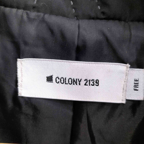 コロニートゥーワンスリーナイン COLONY 2139 2WAYニュアンス柄キルトスタンドジャケット レディース FREE
