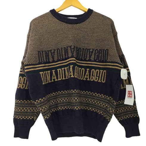 DIMAGGIO 90s ウール クルーネック ニットセーター メンズ JPN:4