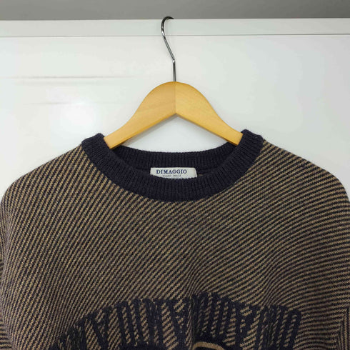 DIMAGGIO 90s ウール クルーネック ニットセーター メンズ JPN:4