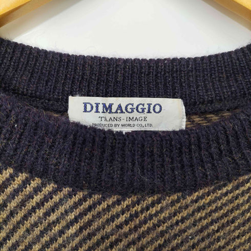 DIMAGGIO 90s ウール クルーネック ニットセーター メンズ JPN:4