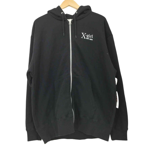 エックスガール X-girl MY EMOTIONS ZIP UP SWEAT HOODIE ジップアップ パーカー メンズ JPN:M
