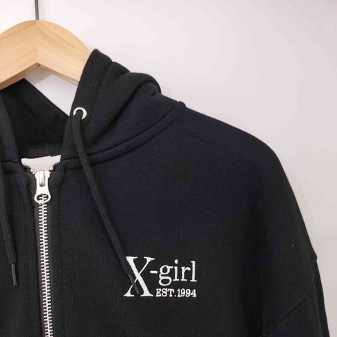 エックスガール X-girl MY EMOTIONS ZIP UP SWEAT HOODIE ジップアップ パーカー メンズ JPN:M