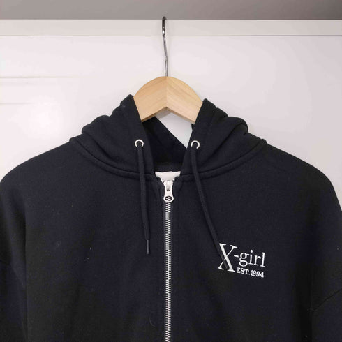 エックスガール X-girl MY EMOTIONS ZIP UP SWEAT HOODIE ジップアップ パーカー メンズ JPN:M