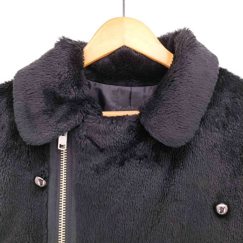 ミルクボーイ MILKBOY ボア ファー ダブル ライダース ジャケット メンズ