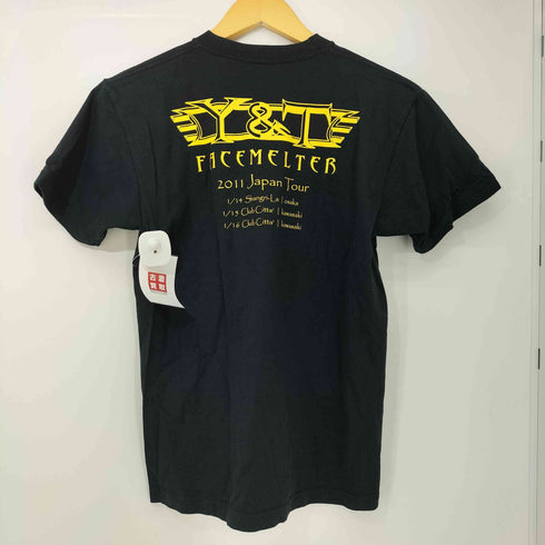 ハードロック バンド ドラゴン プリント 来日 S/S Tシャツ メンズ JPN:S