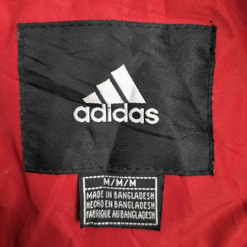 アディダス adidas NVFCロゴ 裏地フリース フーデッド ジャケット メンズ import:M