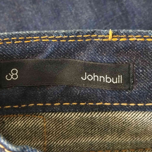 ジョンブル Johnbull シンチバック ワイドデニムパンツ メンズ 32