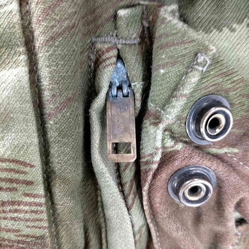 フレンチアーミー FRENCH ARMY 50S フランス軍 F.A.TAP47 PARATROOPER JKT LIZARD CAMO リザードカモ 迷彩柄 パラトルーパー ジャケット 1954年製 AILEEジップ メンズ